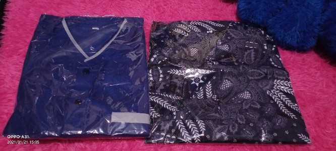 Kemeja Mens Batik Pekalongan Kemeja Lengan Panjang