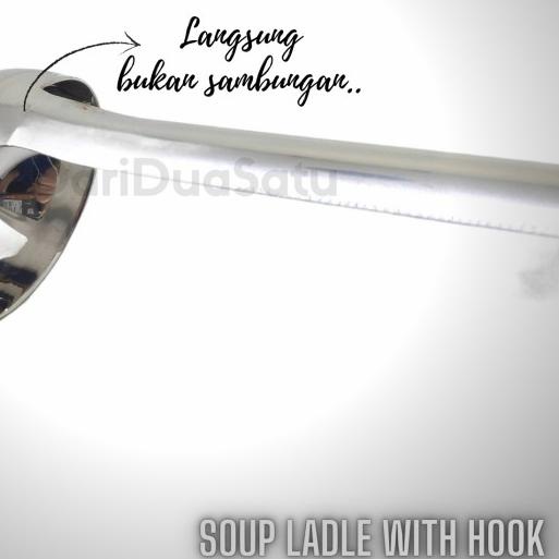 ℗ Irus Bakso Soup Ladle Centong Bakso Kuah Stainless Shuma 60 cc ✽