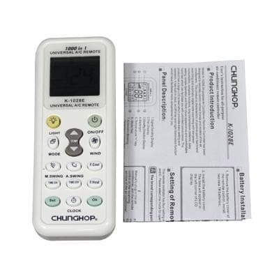 Grab Medan Universal Ac Remote Multy Controller With Flashlight -K-1028E Chunghop