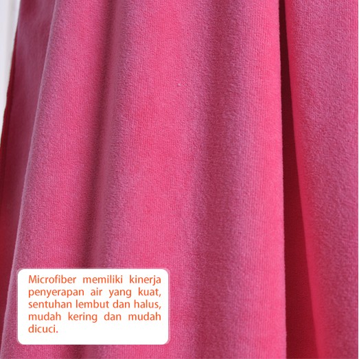 Handuk mandi microfiber murah berkualitas tinggi / handuk dewasa biasa 70cmx140cm