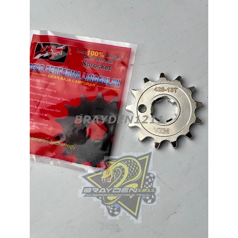 GEAR DEPAN YAMAHA WR155 / GEAR DEPAN WR155 / GEAR PAKET WR155 / GEAR SET WR155 /  GEAR SET YAMAH WR155