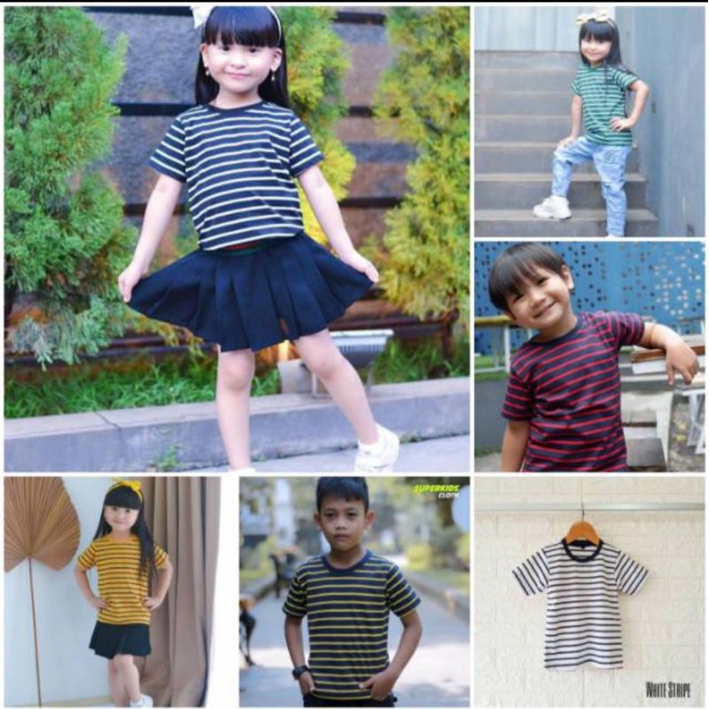 Kaos Salur Anak 1-8 Tahun