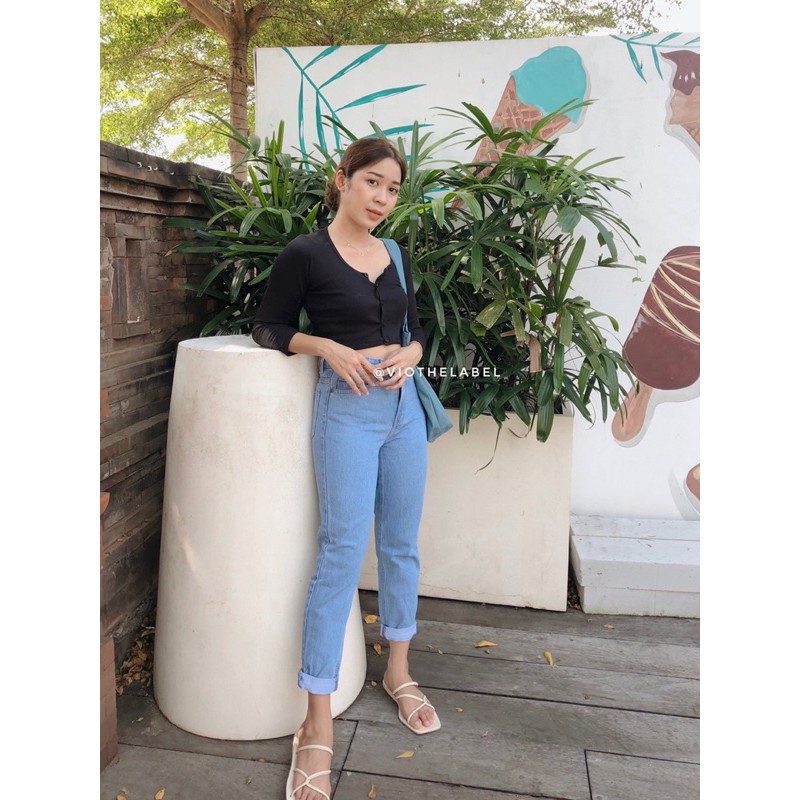 BOYFRIEND JEANS M&B / VIOtheLabel / JEANS WANITA / BOYFRIEND JEANS