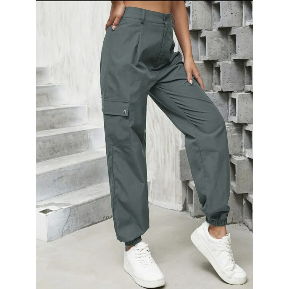 Celana solid cargo pants// celana pria wanita