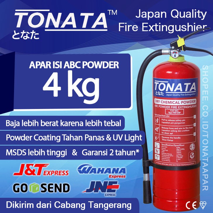 APAR  4 KG Bubuk ABC Powder TONATA / Set Komplit