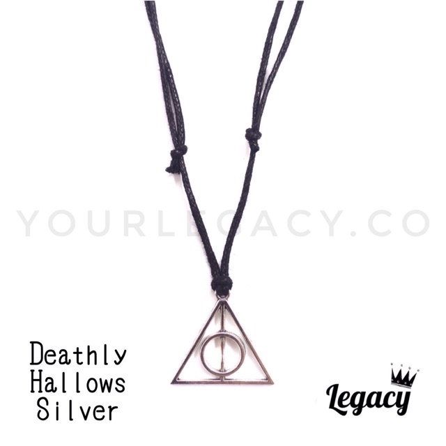 YOURLEGACY | Deathly Hallows Silver Necklace