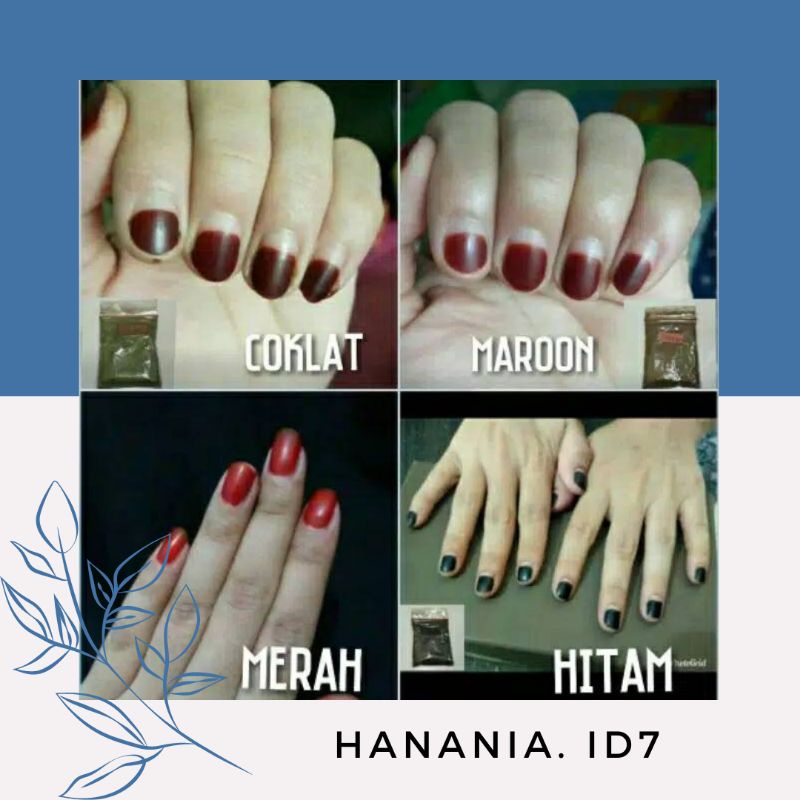 KUTEK BUBUK /KUTEK MUSLIMAH/ HENNA BUBUK /PACAR KUKU/ NAIL HENNA /BUBUK HENA (ARAB )ORIGINAL