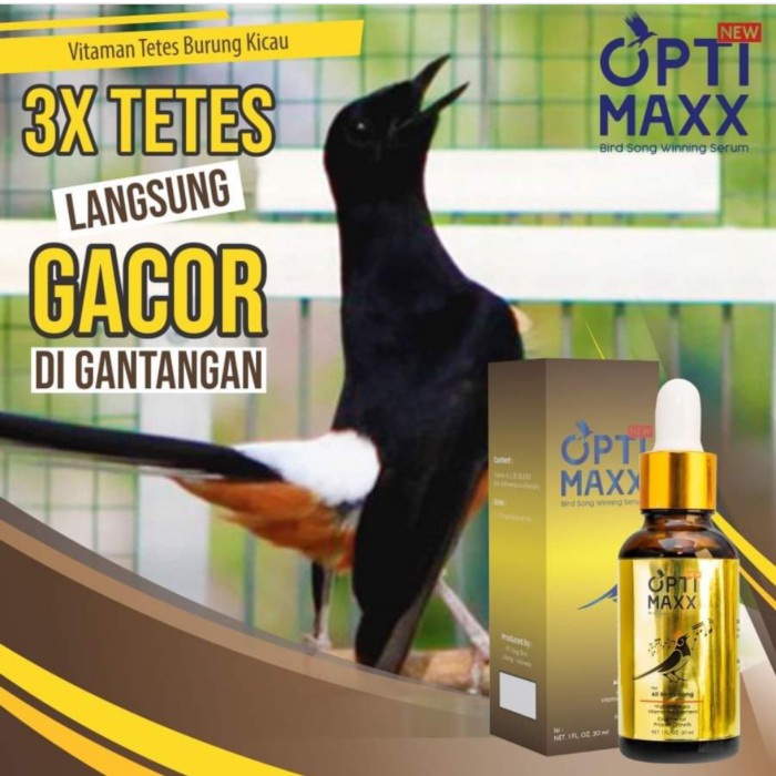 Vitamin Burung - Optimaxx Serum Vitamin Burung