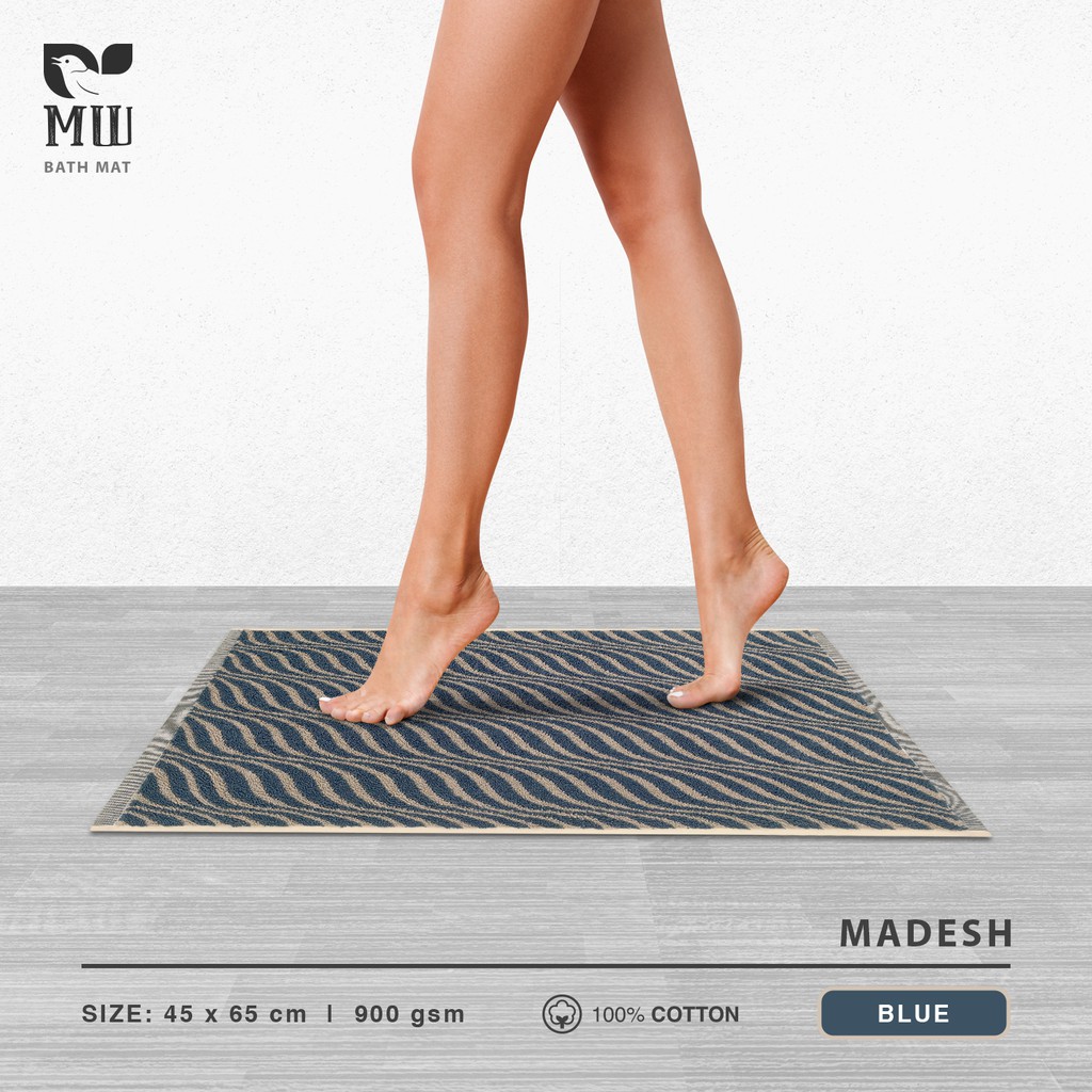 ORIGINAL | Keset Kaki Morning Whistle by Terry Palmer Madesh Keset Kamar Mandi Dapur Handuk Bath Mat 45 x 65 cm