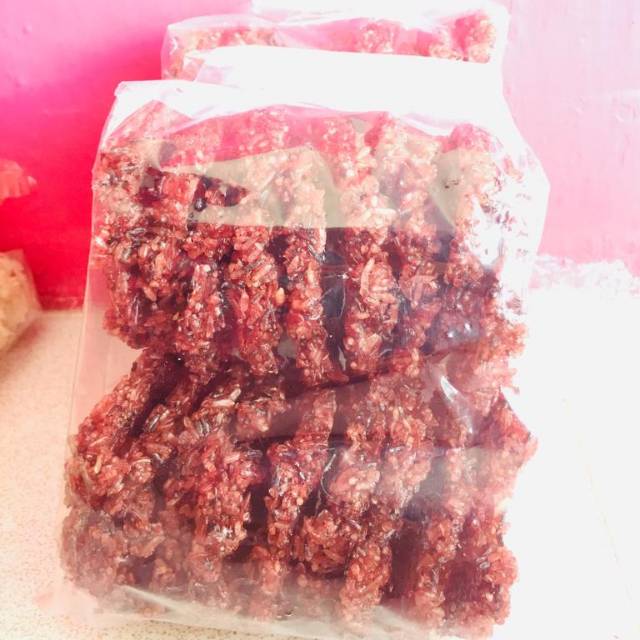 

Rengginang Gurih 500 gram (ketan hitam)
