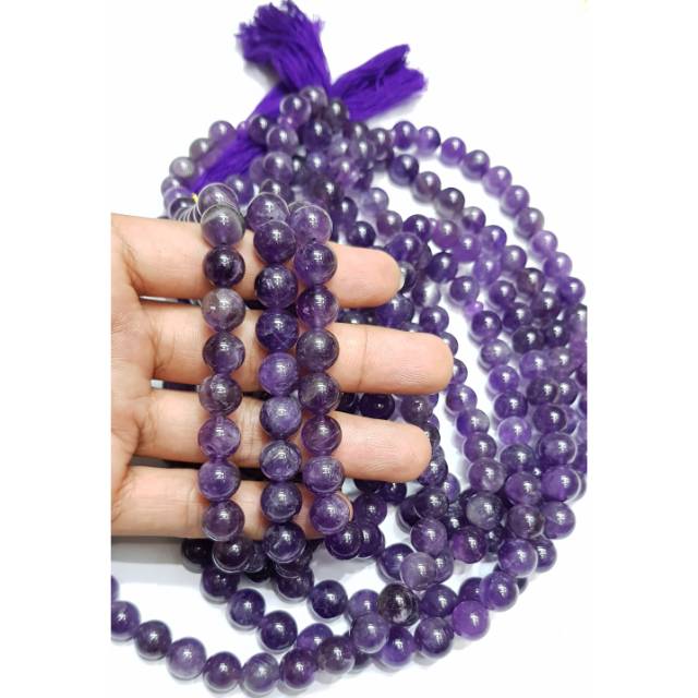 TASBIH DARI BATU KECUBUNG,BATU ALAM,ASLI NATURAL