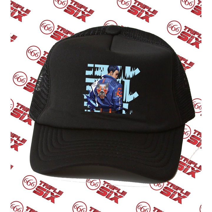 Topi Trucker Gaming Valorant Agents Yoru