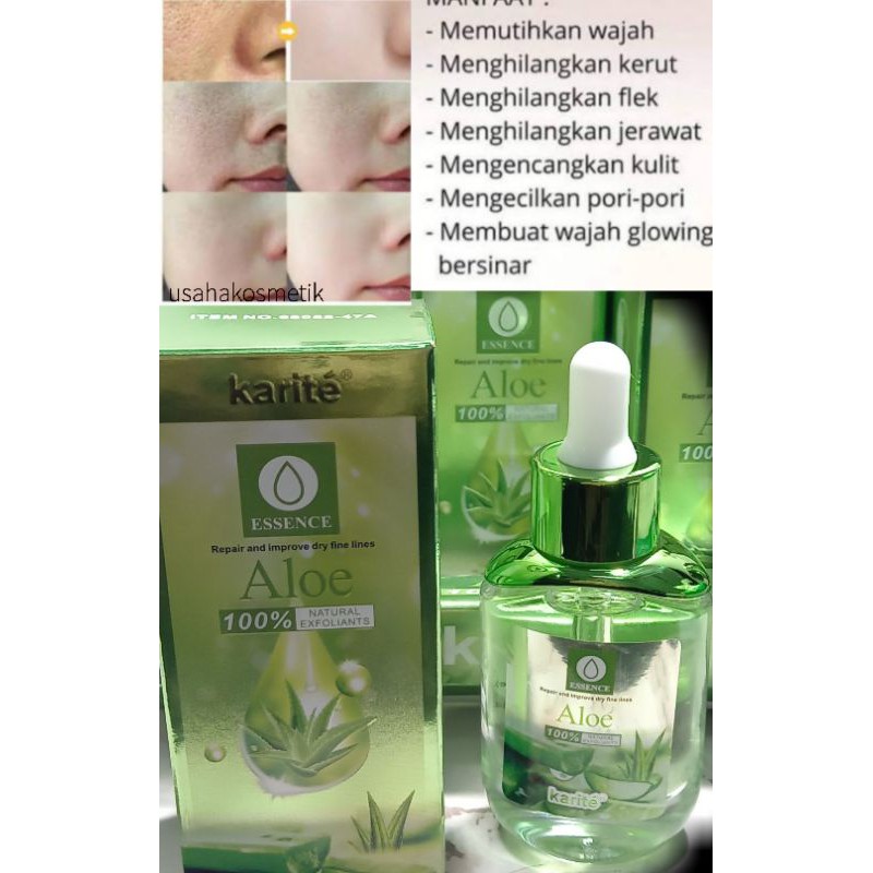 PROMO BESAR SERUM WAJAH JUMBO KARITE 100% MENGANDUNG ALOE VERA NO.68052