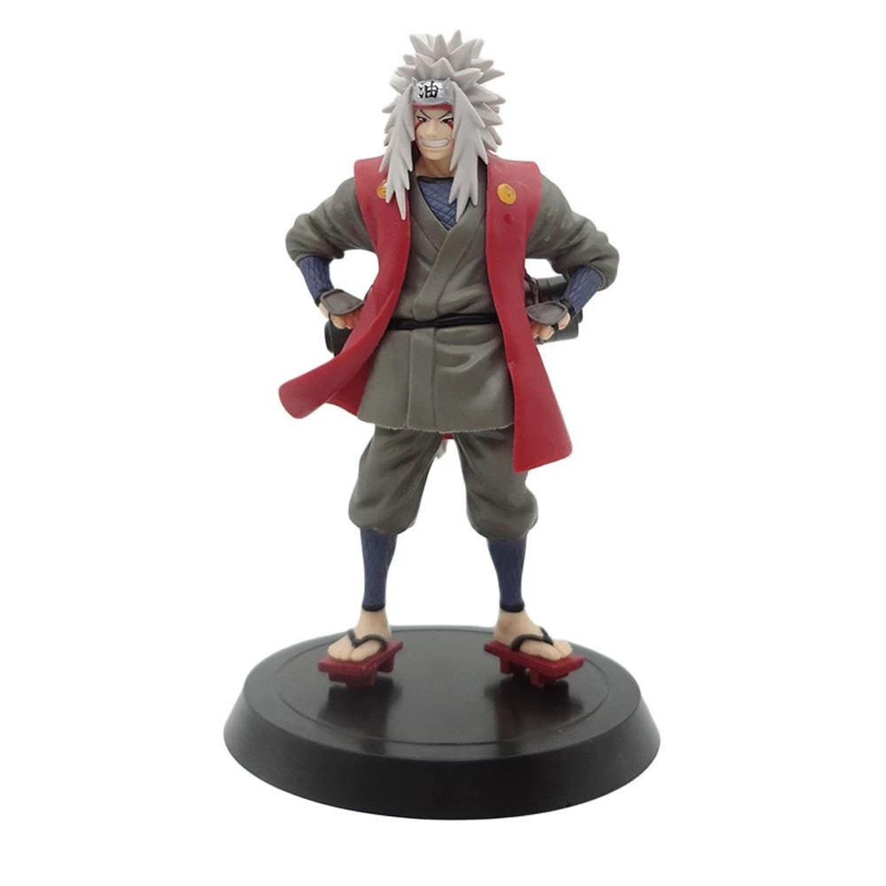 QUINTON Mainan Model Anime Naruto Gama Sennin Jiraiya PVC Naruto Guru Naruto Jiraiya