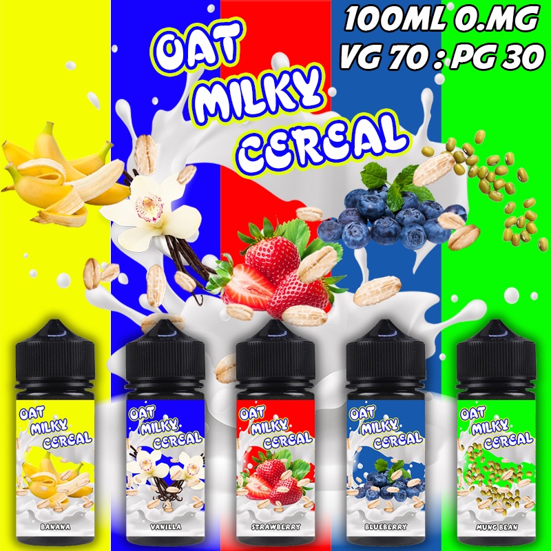 Liquid Vape 100ML Oat Milky Cereal Liquids Freebase