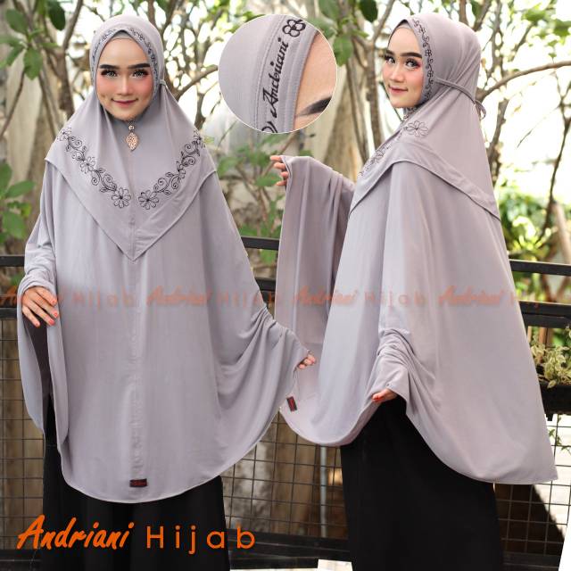 Jilbab jumbo andriani hijab