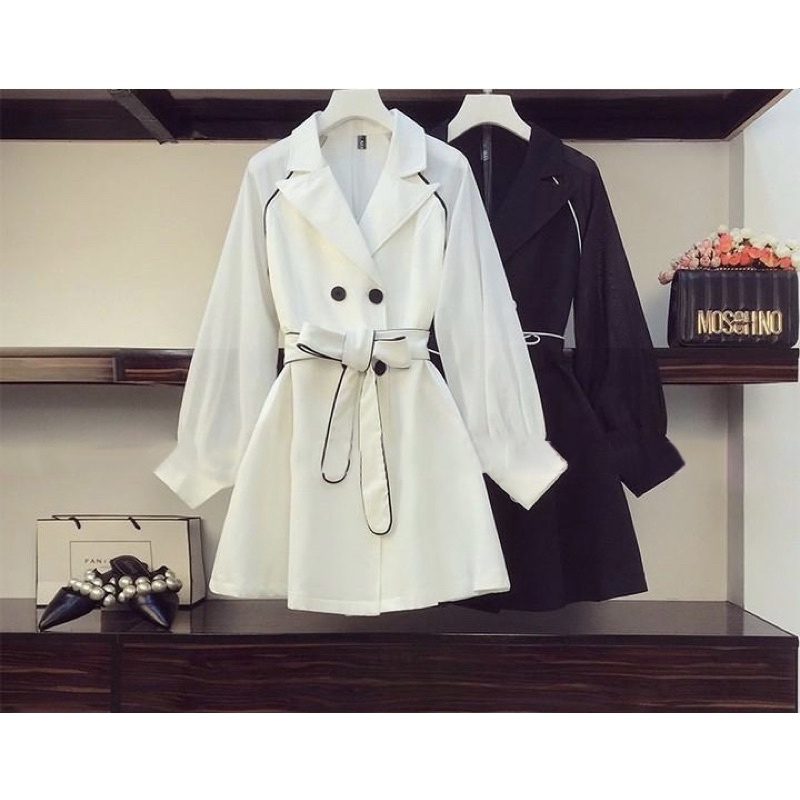 blazer korea / korean style / long blazer wanita /outer