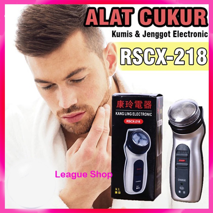 ✅ BISA COD Alat Cukur Elektric Rambut Kumis Jenggot Brewok Kangling RSCX-218 - Shaver Alat Cukur Jenggot Kumis Brewok Rechargeable