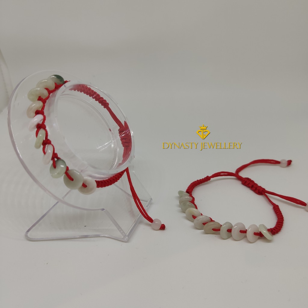 GELANG TALI GIOK PUTIH