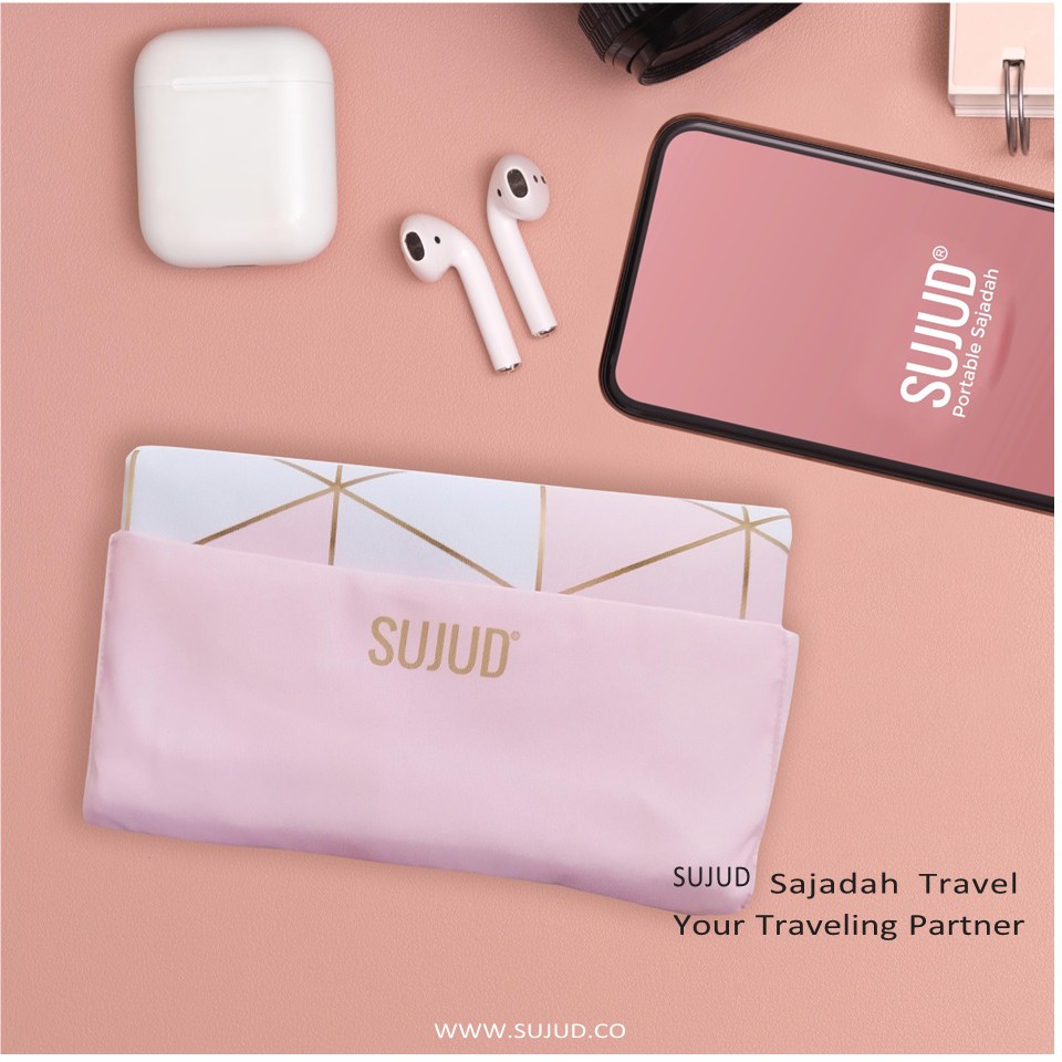 Sajadah Saku Premium Anti Air (Reguler dan Big Size) Sujud | Sajadah Lipat Travel Portable