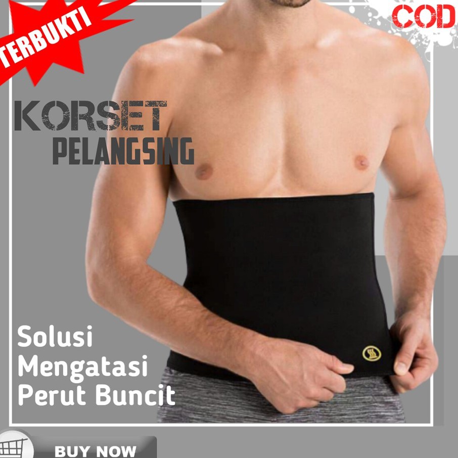 KORSET PRIA PELANGSING PERUT BUNCIT PEMBAKAR LEMAK KORSET  WANITA NEOTEX HOT SHAPER ORIGINAL Q03