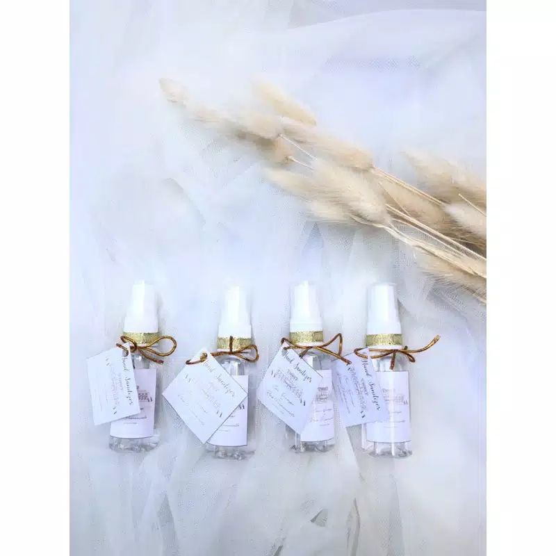 Hand sanitizer spray 60ml souvenir pernikahan souvenir wedding souvenir new normal