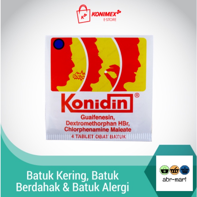 KONIDIN Tablet Obat Batuk *