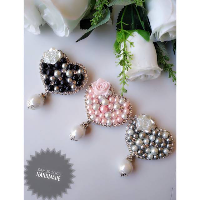 BROS MUTIARA PERMATA HANDMADE/BROS MUTIARA CANTIK ASLI HANDMADE CANTIK