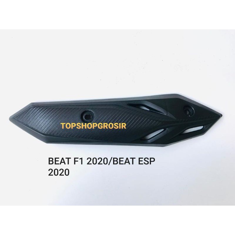 Tutup Cover Knalpot Pelindung Tameng Kenalpot Beat New F1 ESP 2020