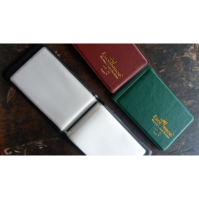 

name card holder isi 32 bagus excellent
