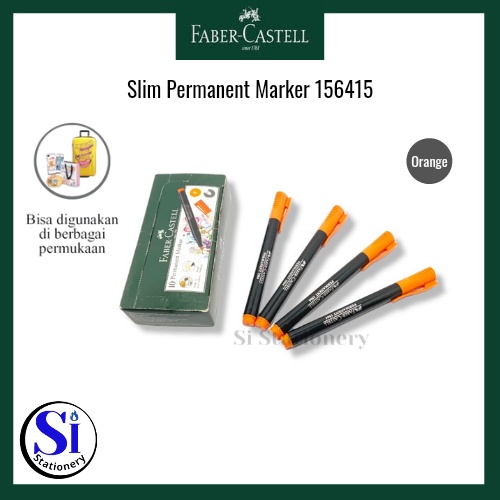 

Spidol Faber Castell Slim Permanen/Creative Marker Faber Castell Permanent
