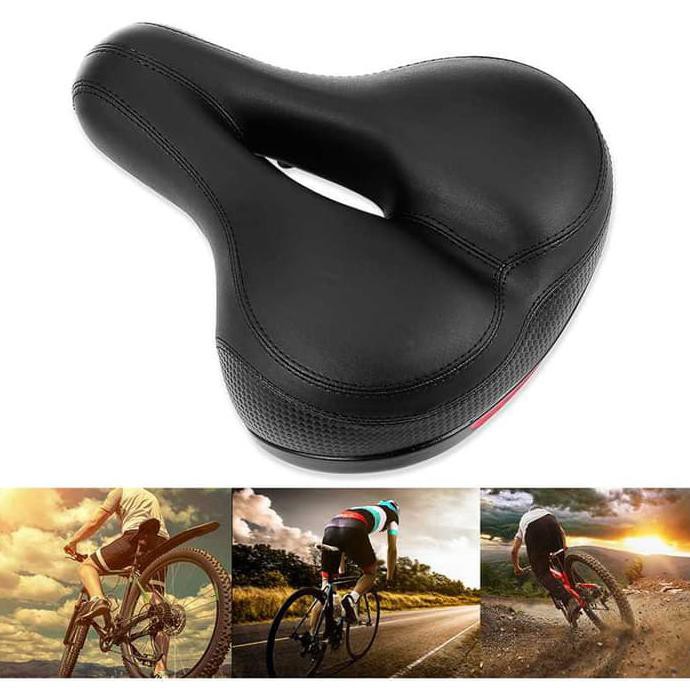 PR00M00 YAFEE Asia Phoenix Sadel Sepeda with Tail Warning Reflective Tape MURAH