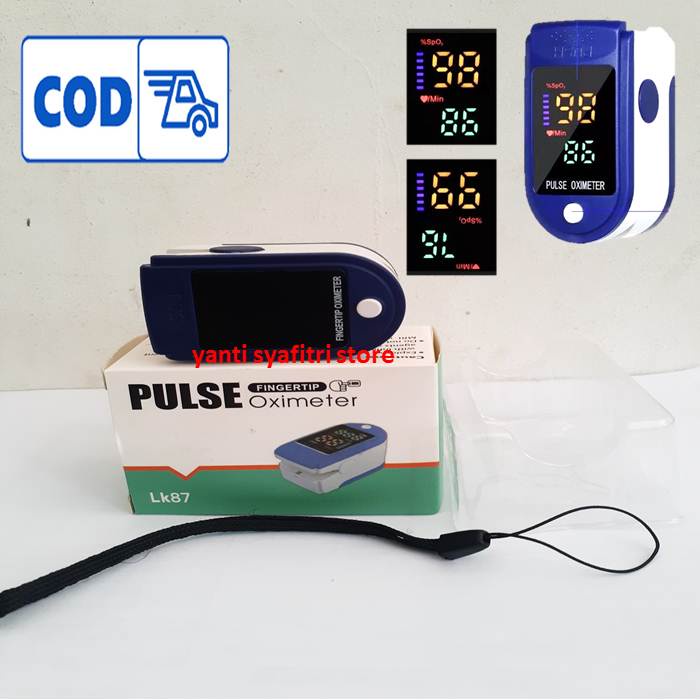 Pulse Oxymeter Fingertip Pulse - Alat Pengukur Kadar Oksigen - Oximeter General Care / Finger Pulse