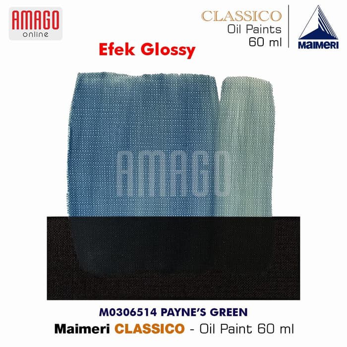 MAIMERI Classico - Oil Paint - Paynes Green - 60ml - M0306514