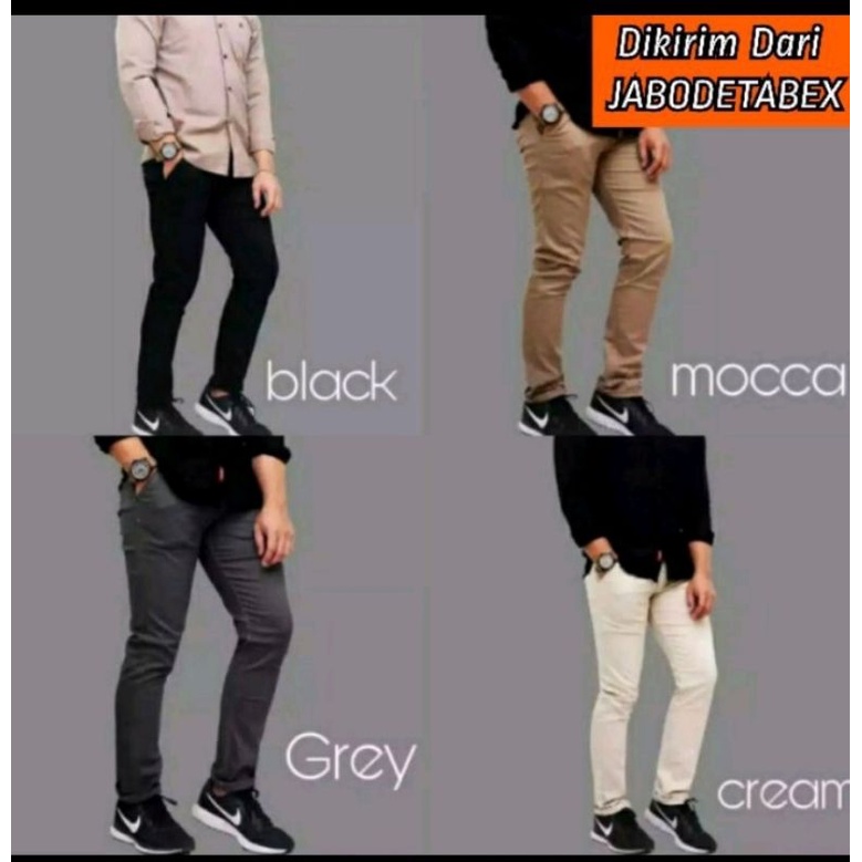 celana chinos pria panjang merk CTN