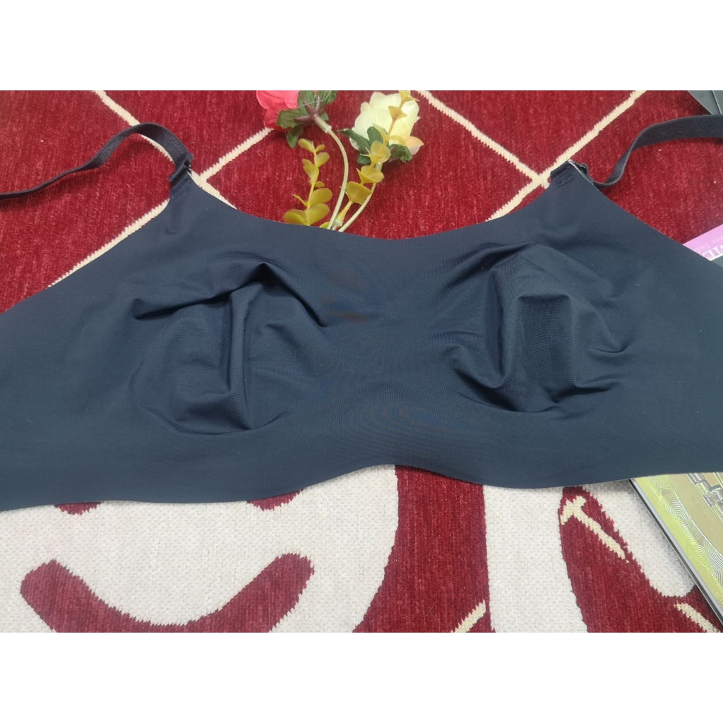 Bra / BH Wanita 112 Tanpa Busa,Tidak Ada Kawat Kain Lembut Import (BELI 4 FREE MASKER)