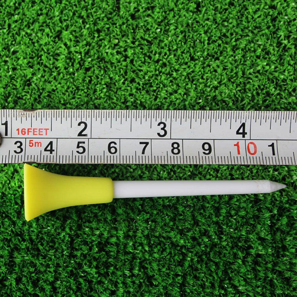 Quinton Golf Tees Plastik 83mm Bantalan Karet Multi Warna