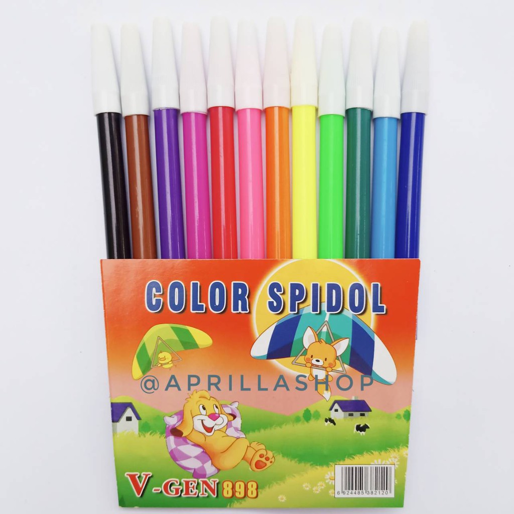 

Spidol 12 Warna Murah