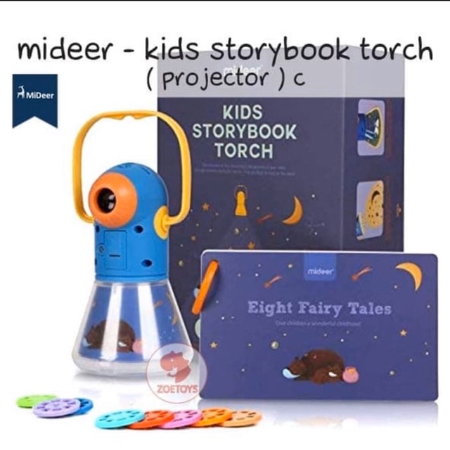 Mideer kids storybook torch (projector) type C