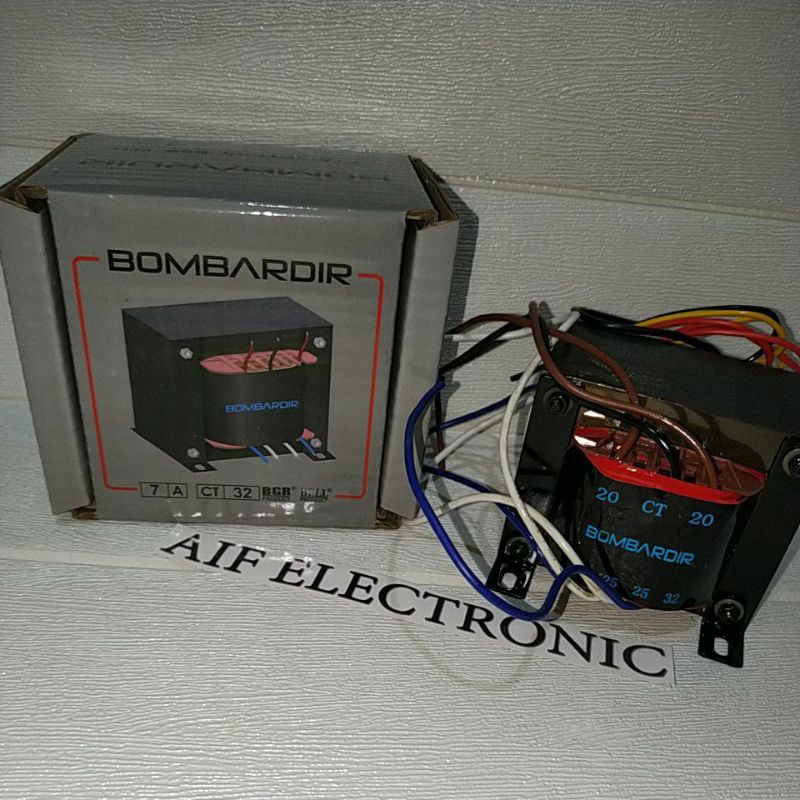 Trafo Kotak BOMBARDIR BLACK 7A ct 32V