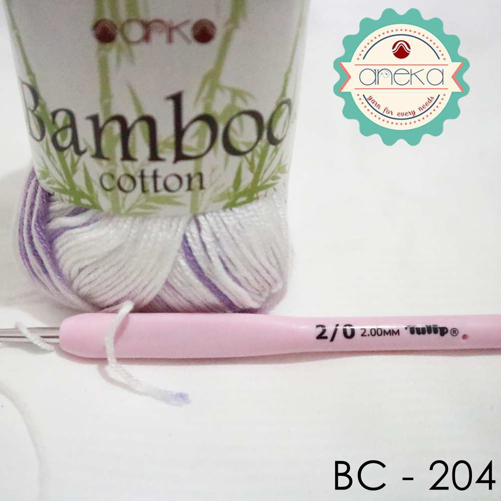 Benang Rajut Katun Bambu / Bamboo Cotton Yarn 3 - 204