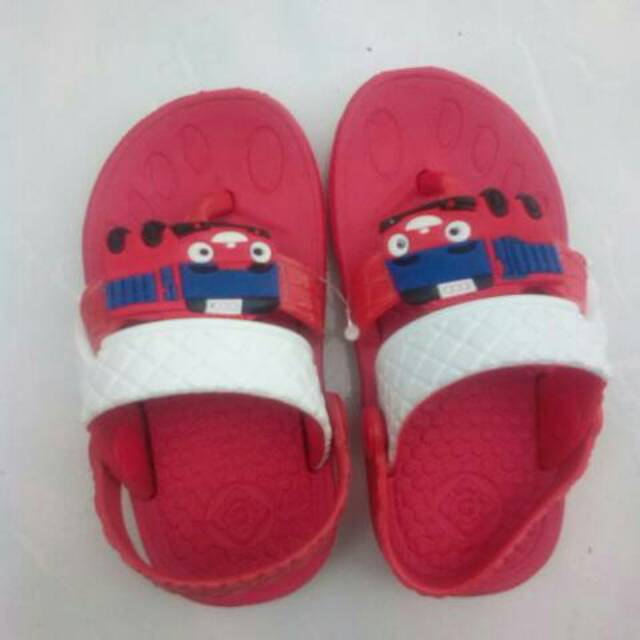 Sandal anak cowok tayo
