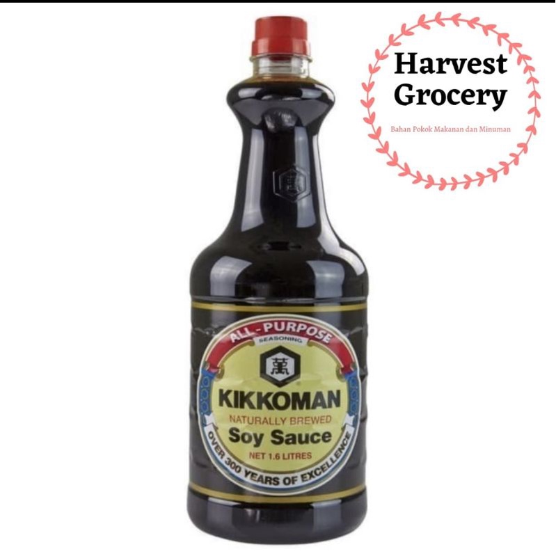 

Kikkoman Soy Sauce All Purpose / Kecap Asin Khas Jepang 1,6L