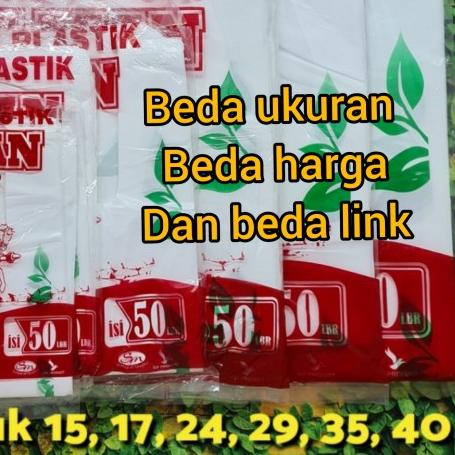 

HD Delman Uk 40 Ramah Lingkungan Kantong Plastik Kresek Go Green Save - Delman 40