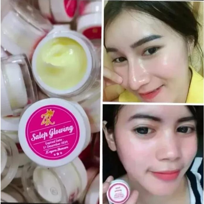 VIRALLLLL !!!GROSIR SALEP GLOWING ZAYORA 5gr SKINCARE ZAYORA KRIM MALAM