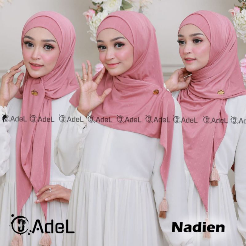 𝗦𝗛𝗘𝗟𝗢𝗩𝗘𝗦𝗛𝗢𝗣𝗣 - HIJAB SEGI3 INSTAN NADIEN JILBAB SEGITIGA INNER LESTI PREMIUM ORIGINAL ADELL HIJAB KE
