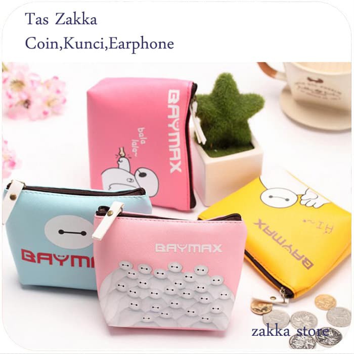 Tas zakka Storage Bag Tas coin / kunci / earphone