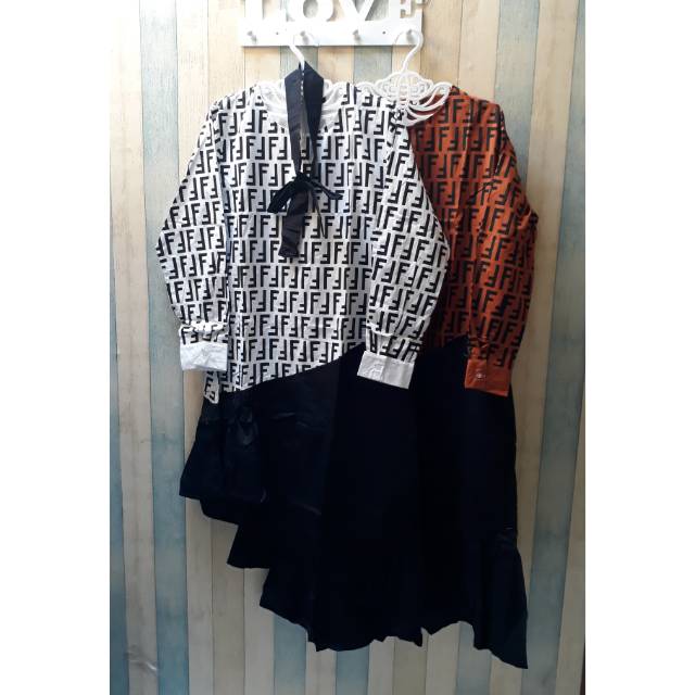 Tunik Fendi bhn Katun import by Original EXTU