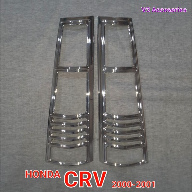 Garnish/Cover lampu belakang HONDA CRV 2000-2001 Chrome