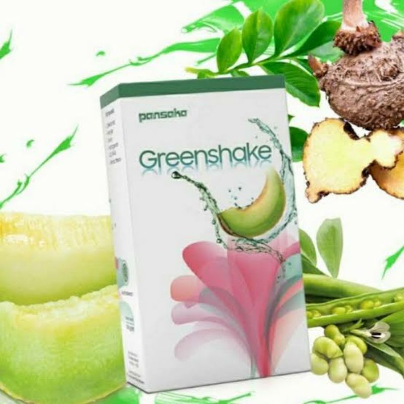 

PANSAKA GREENSHAKE AROMA MELON MINUMAN DETOX 100mg